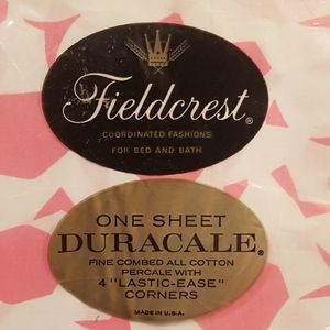 Vintage Fieldcrest Queen Sz. Sheets & Pillowcases
